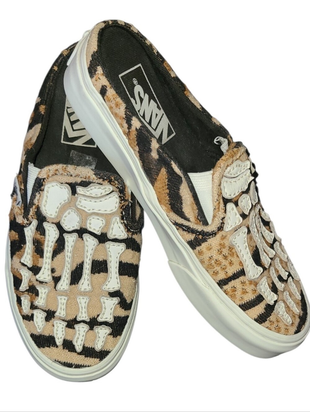 Vans Hazy Bones Slip-On Mules, Women's Size 5